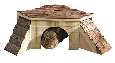 Kerbl - Maison Nature pour Rongeur - 37x37x16cm