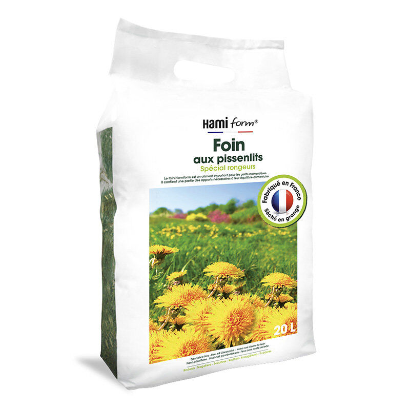 Hamiform - Foin Premium aux Pissenlit - 20L Image num&eacute;ro 1