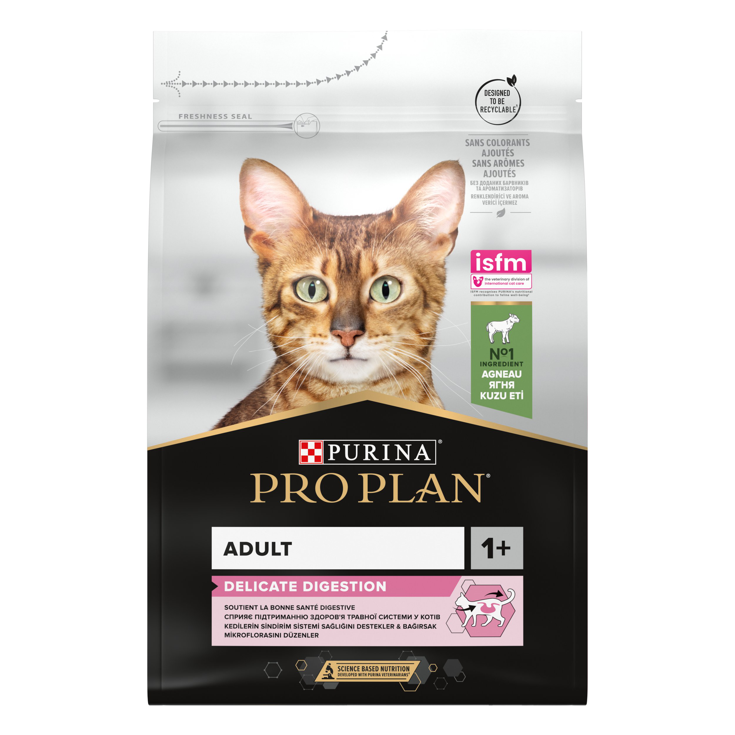 Pro Plan - Croquettes OPTIRENAL Delicate Agneau pour Chat - 3Kg Image num&eacute;ro 1