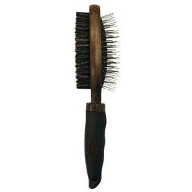 Croci - Brosse Double BARBBERSHOP pour Chien et Chat - 25x6,7x6cm