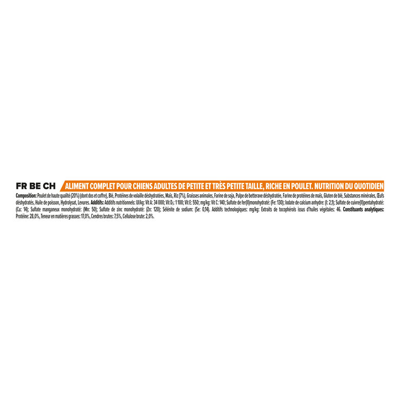 Pro Plan - Croquettes OPTIBALANCE Small & Mini Poulet pour Chien - 7Kg Image numéro 4 Pro Plan - Croquettes OPTIBALANCE Small & Mini Poulet pour Chien - 7Kg Image numéro 4