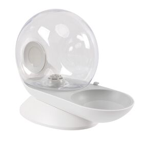 M-Pets - Distributeur d'Eau Snail avec Filtre Blanc pour Chien et Chat - 2,8L