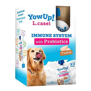 Yowup - Yaourt  L.Casei à la Dinde pour Chiens - 3x115g