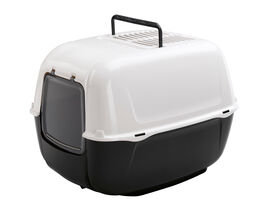 Ferplast - Maison de Toilettes Prima pour Chats - Noir
