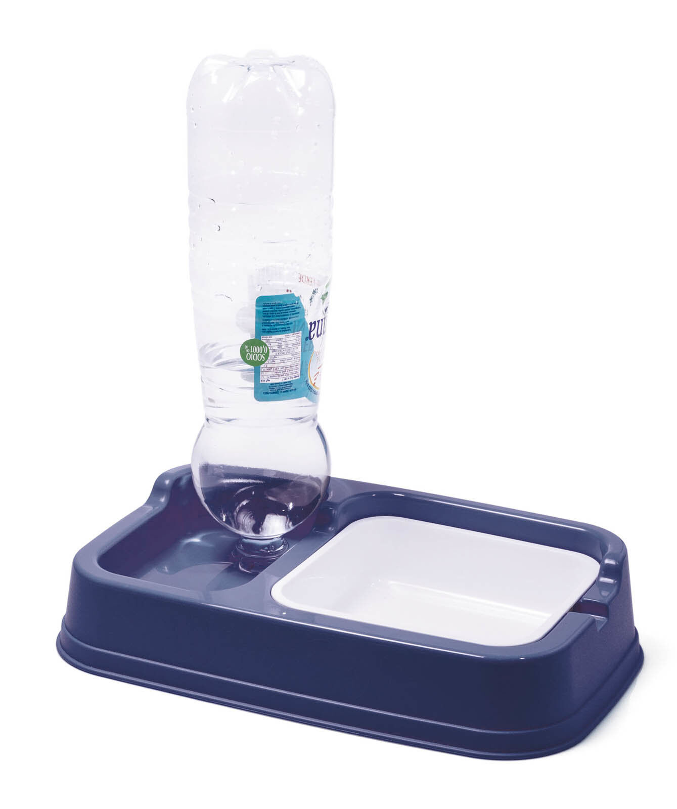 Animalis - Distributeur Eau/Croquettes pour Chien - Bleu Image num&eacute;ro 2