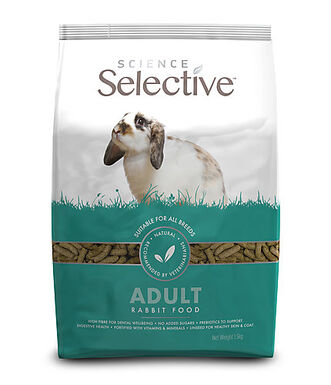 Supreme Science Selective Rabbit Grain Free - Nourriture pour lapin - 3 x  1,5 kg