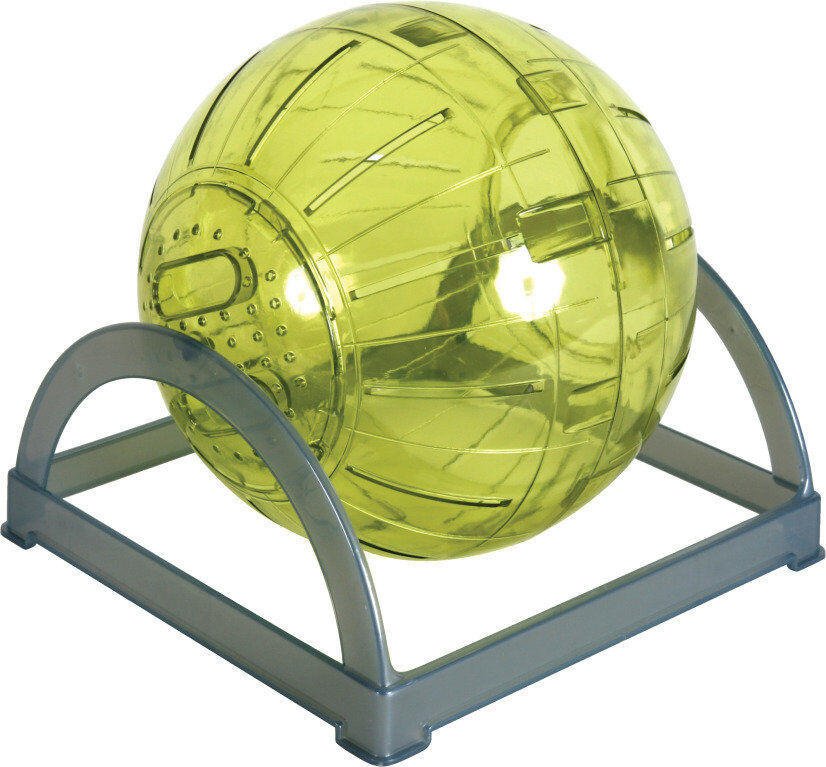 Zolux - Boule d'Exercice 2en1 de 18cm pour Rongeurs - Anis Image num&eacute;ro 3