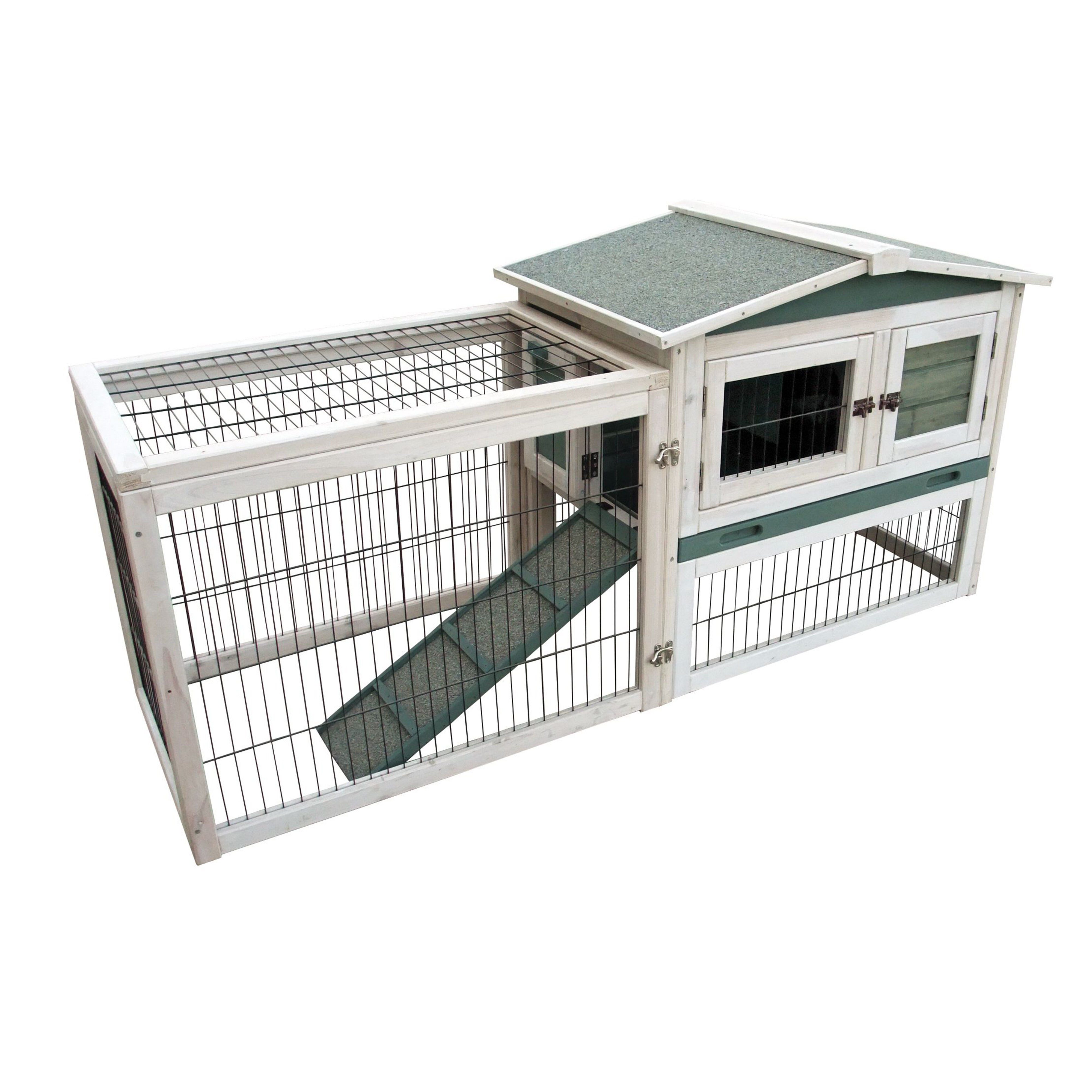 Duvoplus - Clapier Woodland  Lambert pour Lapin - 155x53x70cm Image num&eacute;ro 1