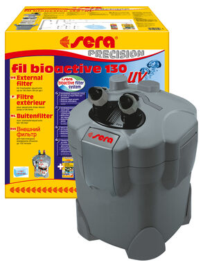 Sera - Filtre Extérieur Fil Bioactive 130 UV jusqu'à 130L pour Aquarium d'Eau Douce