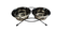 Animalis - Gamelle Double Dinner Inox avec Support pour Chiens et Chats - 400ml Indicateur image numéro 1