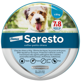 Elanco - Collier Seresto Antiparasitaires pour Petit Chien