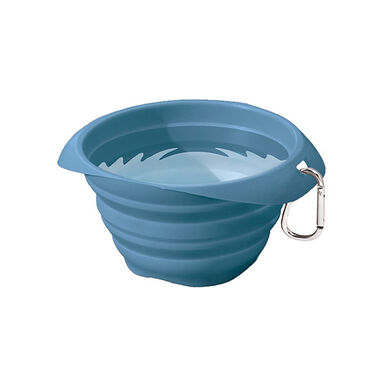 Kurgo - Bol Pliable "Collaps-A- Bowl" pour Chiens - Bleu