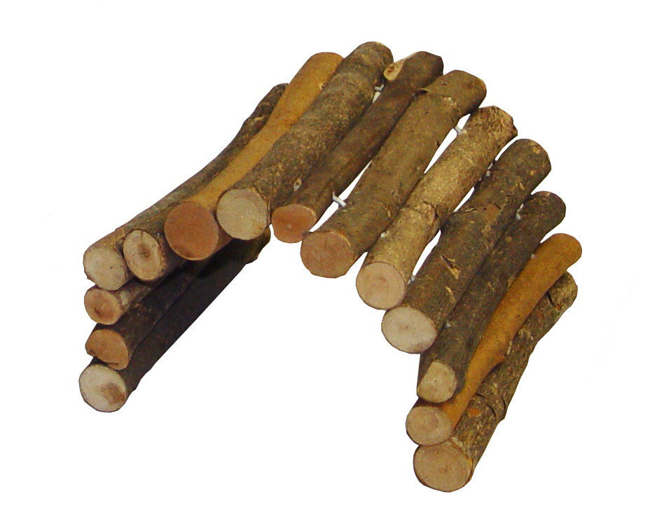 Rongis - Pont Flexible en Bois pour Cochon d'Inde et Gerbille - 27cm Image num&eacute;ro 1