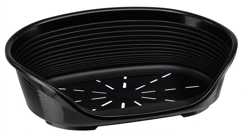 Ferplast - Corbeille Siesta Deluxe en Plastique Noir - 2 Image numéro 1 Ferplast - Corbeille Siesta Deluxe en Plastique Noir - 2 Image numéro 1