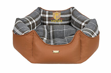 Cazo - Coussin Rond Soft Oxford pour Chien et Chat
