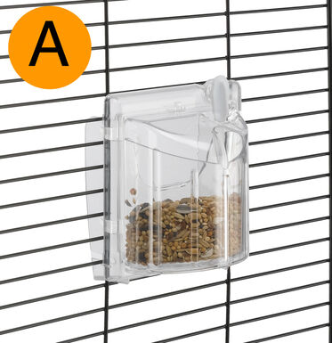Ferplast - Cage Rekord 1 pour Oiseaux Exotiques - Fuchsia