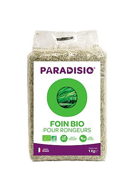 Paradisio - Foin BIO pour Rongeurs - 1Kg