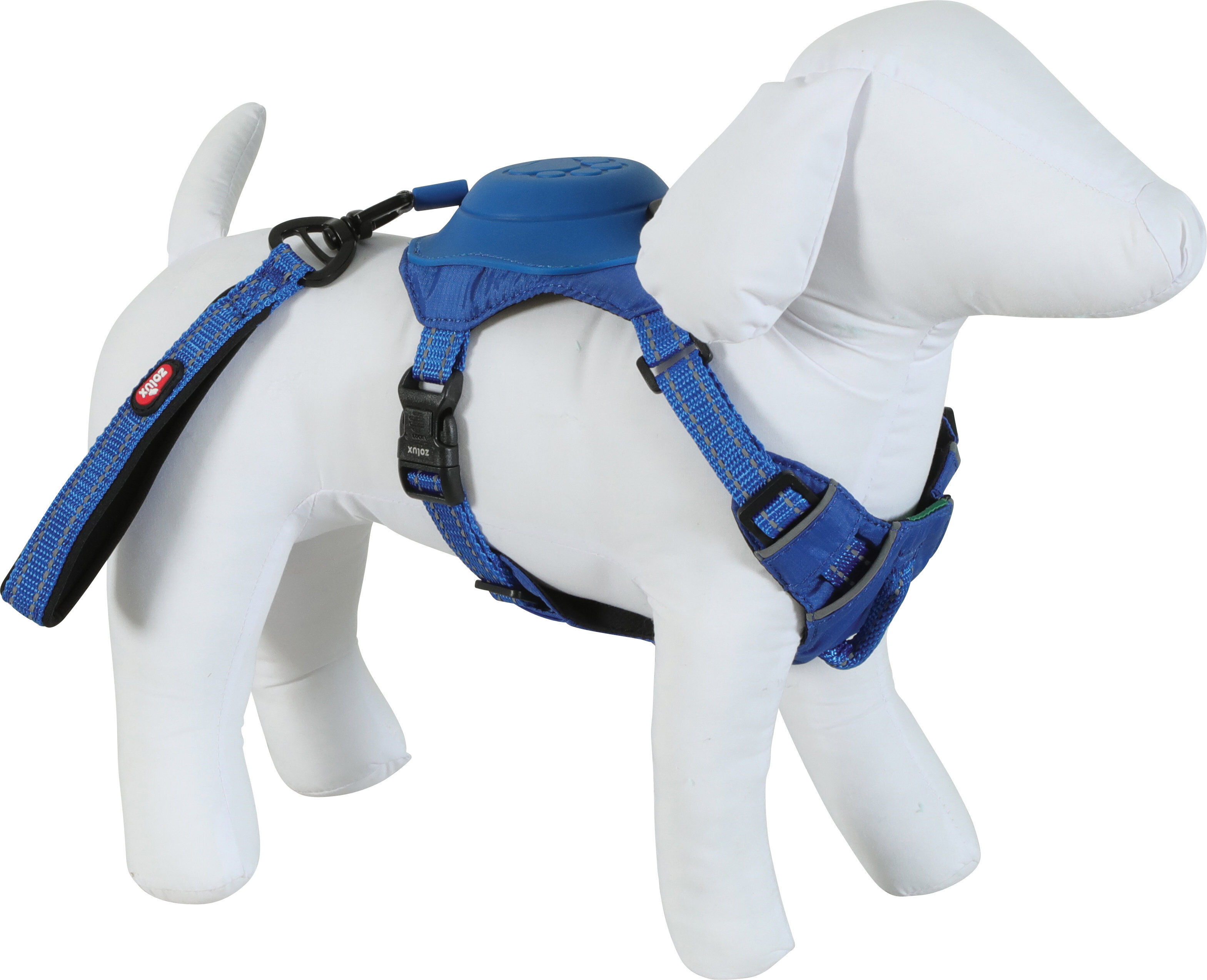 Zolux - Harnais Easyride Bleu pour Chiens - XS Image num&eacute;ro 2