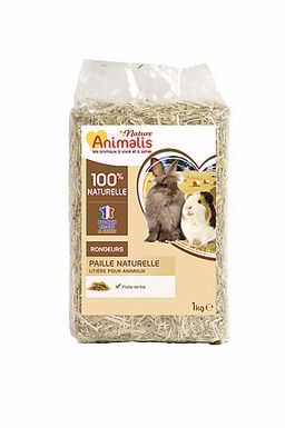 Animalis Nature - Litière Paille Naturelle pour Rongeurs