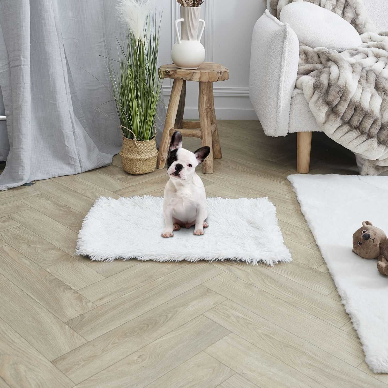 The Concept Factory - Tapis D&eacute;co + Couchage pour Chiens et Chats - 40x60cm Image num&eacute;ro 4
