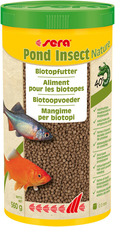 Sera - Pond Insect Nature 2 mm - 560 g Image numéro 1 Sera - Pond Insect Nature 2 mm - 560 g Image numéro 1