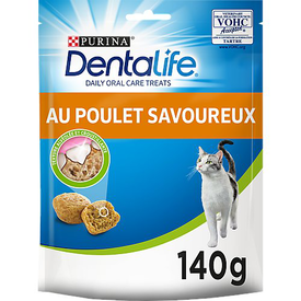Dentalife - Friandises au Poulet pour chats adultes - 140g