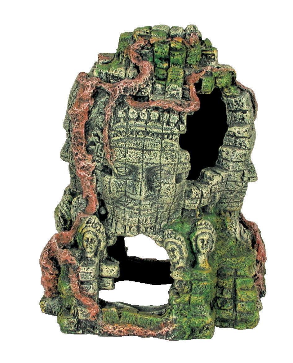 Zolux - D&eacute;coration Tour 4 Faces en R&eacute;sine pour Aquarium Image num&eacute;ro 1