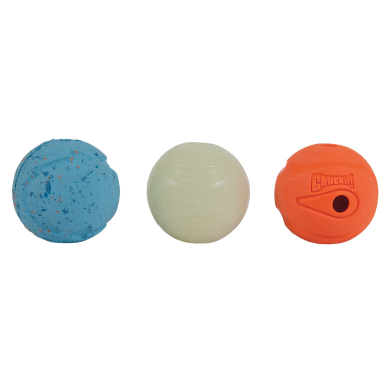 ChuckIt! - Pack 3 Balles Fetch Medley pour Chiens - M Image numéro 3 ChuckIt! - Pack 3 Balles Fetch Medley pour Chiens - M Image numéro 3