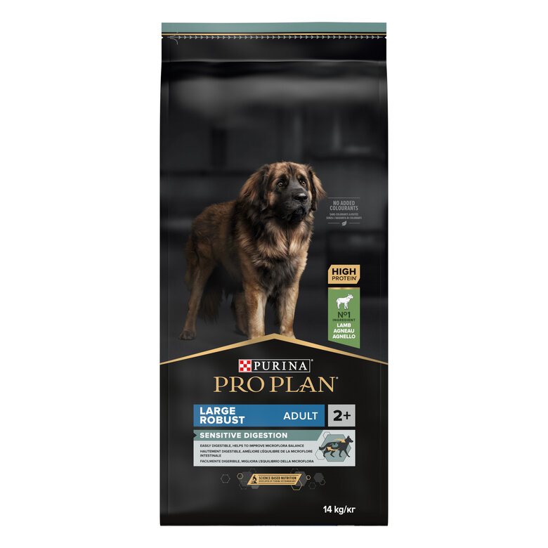 Pro Plan - Croquettes OPTIDIGEST Large Robust Sensitive Digestion Agneau pour Chien - 14Kg Image numéro 1 Pro Plan - Croquettes OPTIDIGEST Large Robust Sensitive Digestion Agneau pour Chien - 14Kg Image numéro 1