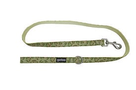 Gotoo - Laisse à motif Botanic Vert pour chien - M