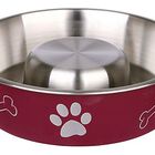 Trixie - Gamelle Anti-Glouton SLOW FEED en Inox pour Chien - 1L image number null