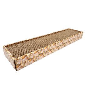 Croci - Griffoir Homedecor Texture Gold pour Chat - 43cm