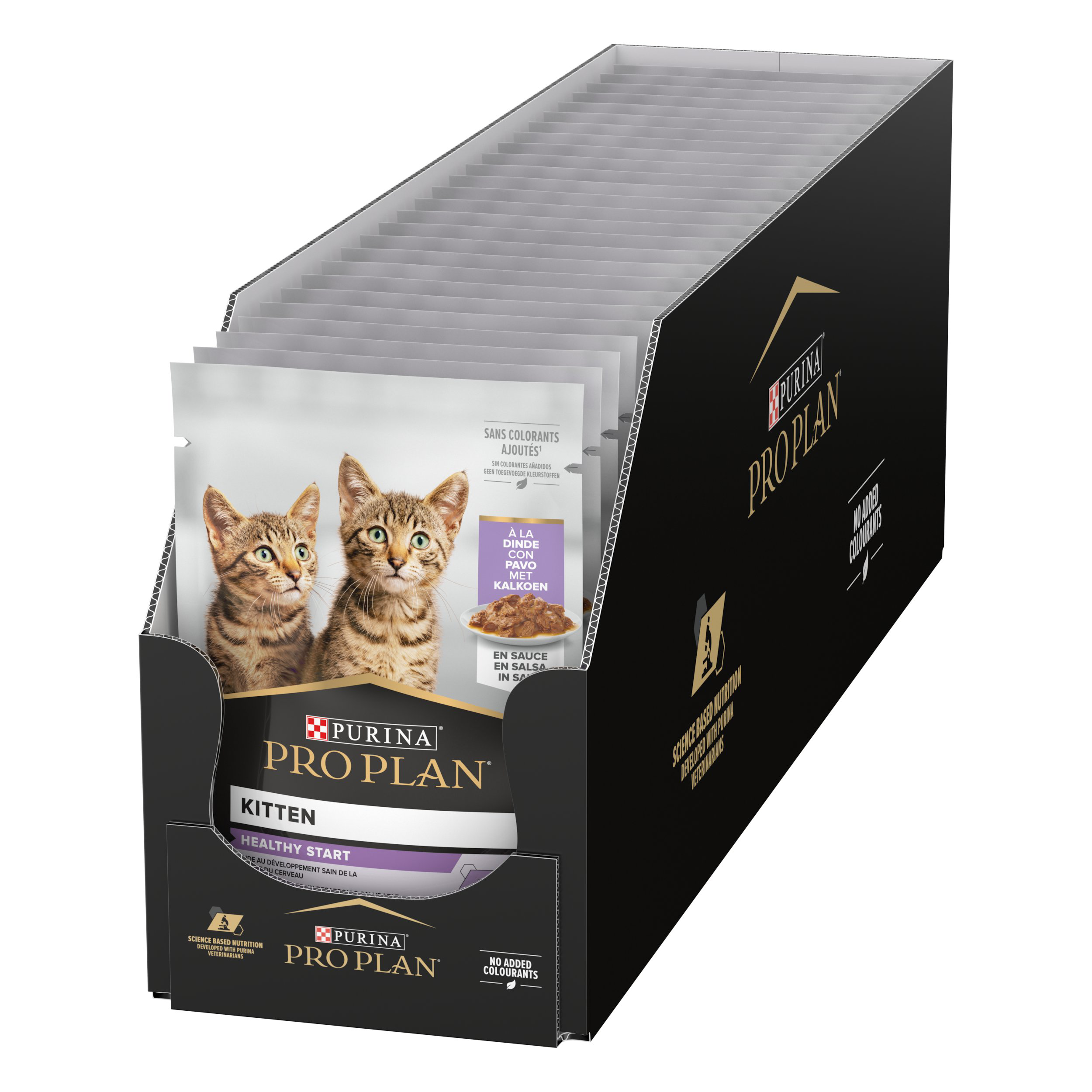 Pro Plan - Pochon Kitten HEALTHY START Dinde en Sauce pour chatons - 85g Image num&eacute;ro 8
