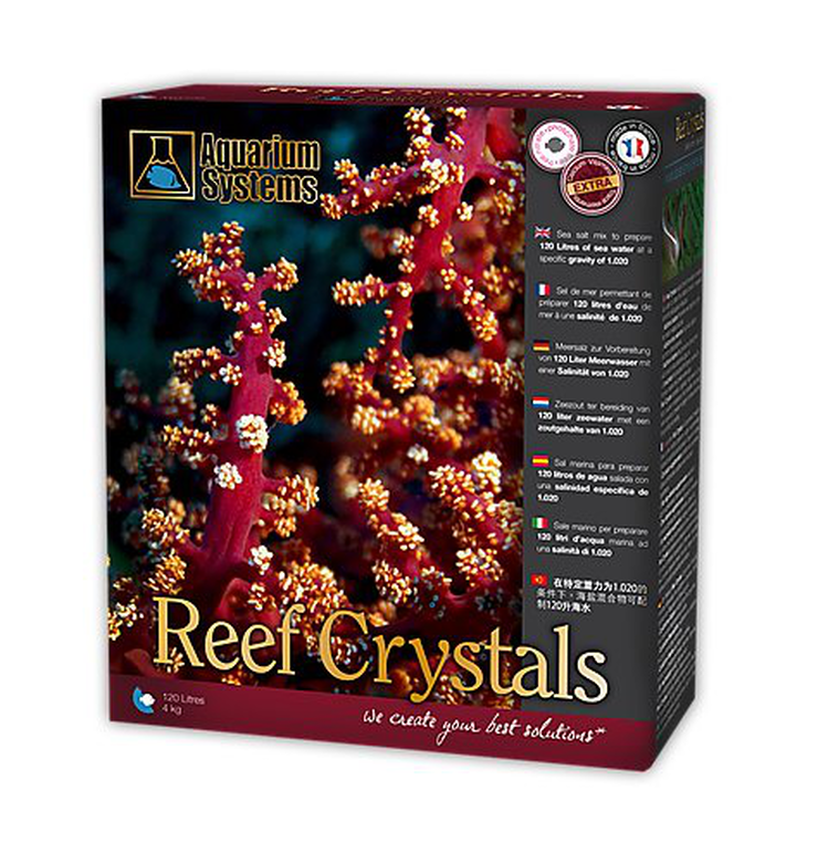 Aquarium Systems - Sel Reef Crystals pour Aquarium - 4Kg Image numéro 1 Aquarium Systems - Sel Reef Crystals pour Aquarium - 4Kg Image numéro 1