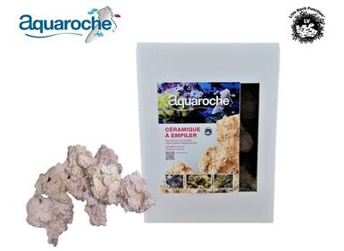 Aquaroche - Décoration Roches Céramique à Empiler pour Aquarium - 5Kg