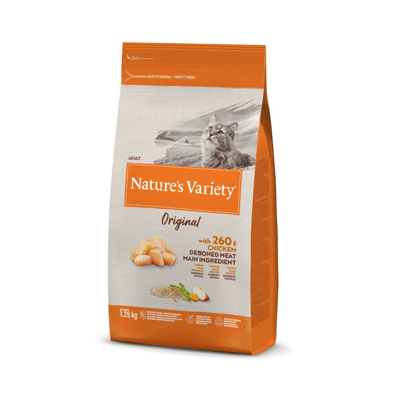 Nature's Variety - Croquettes Original au Poulet pour Chat - 1,25Kg Image numéro 1 Nature's Variety - Croquettes Original au Poulet pour Chat - 1,25Kg Image numéro 1
