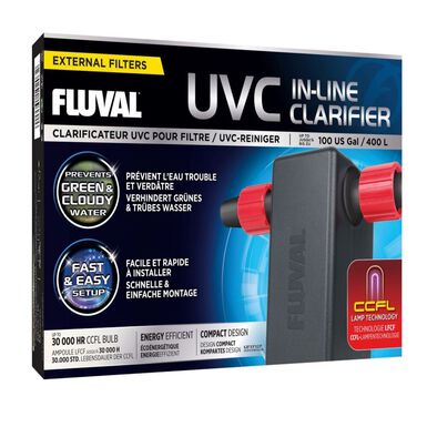 Fluval - clarificateur UVC pour filtre 400l