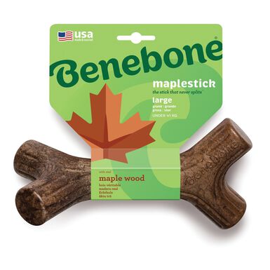 Benebone - Jouet Os à Mâcher Maplesticks Bois