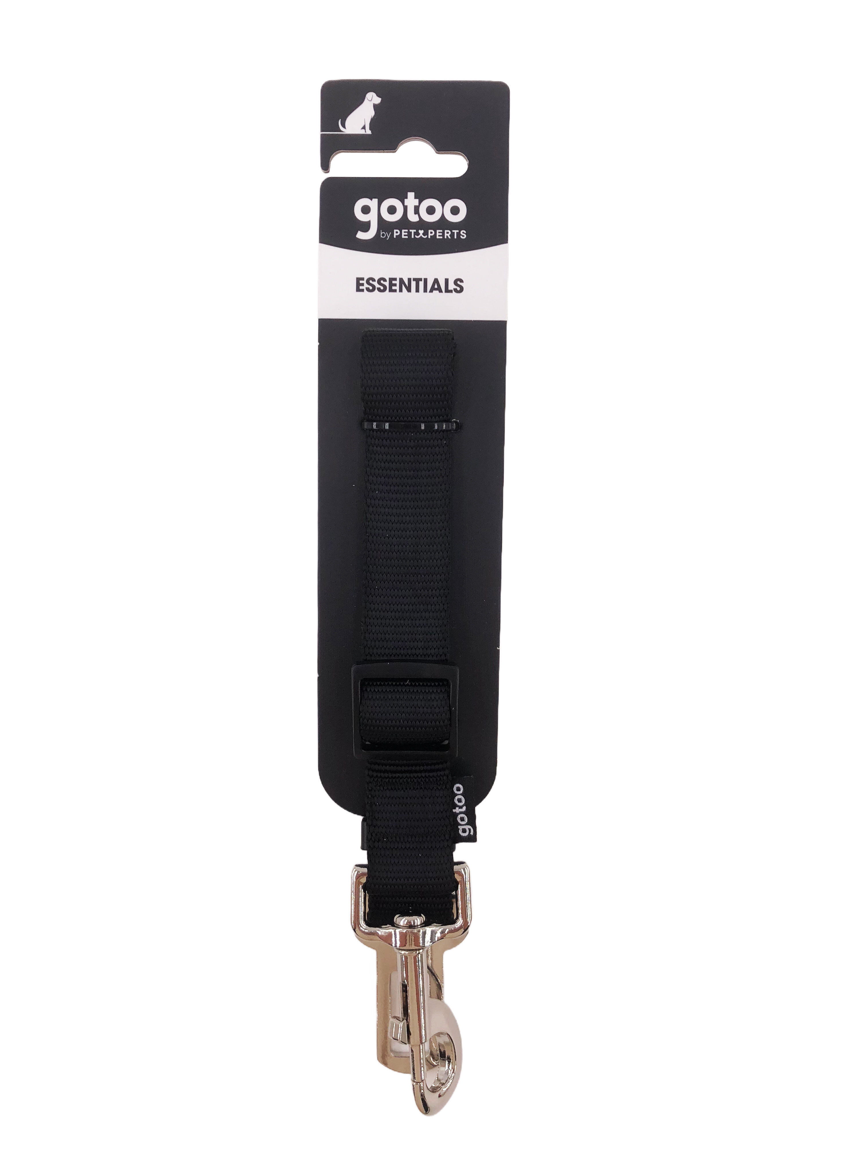 Gotoo - Ceinture de S&eacute;curit&eacute; Essentials Noire pour Chien Image num&eacute;ro 3