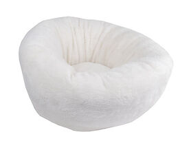 Dog's Fashion - Coussin Rasty Blanc pour Chats - 45x25cm