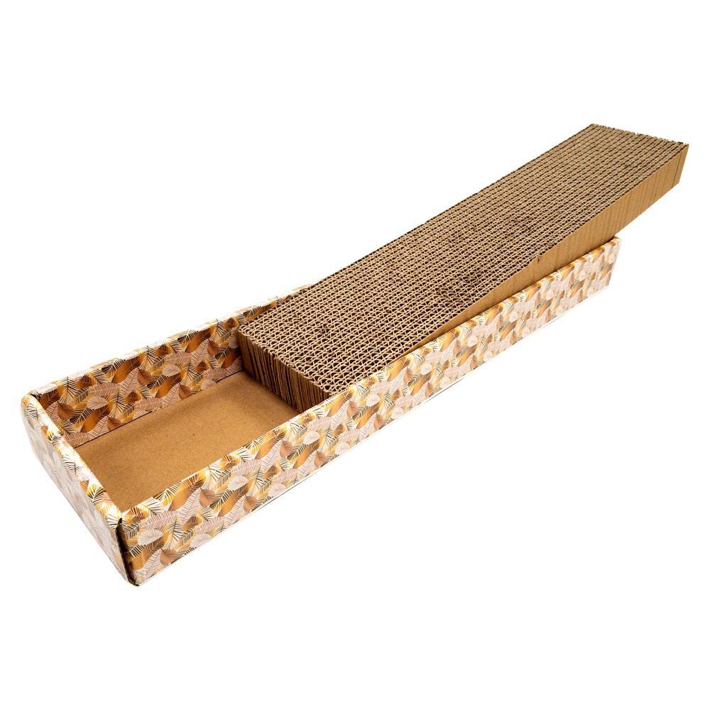 Croci - Griffoir Homedecor Texture Gold pour Chat - 43cm Image num&eacute;ro 2