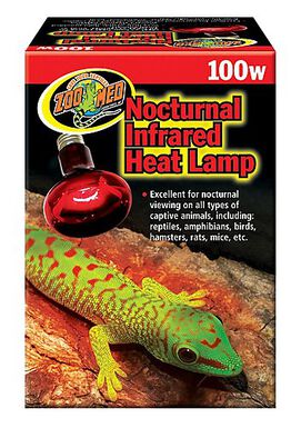 Zoomed - Lampe Chauffante Infrarouge Repti Infrared pour Terrarium - 100W