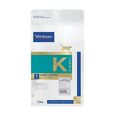 Virbac - Croquettes Veterinary HPM Kidney Support pour Chats - 1.5Kg