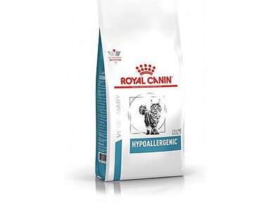 Royal Canin - Croquettes Veterinary Diet Hypoallergenic pour Chat - 2,5Kg