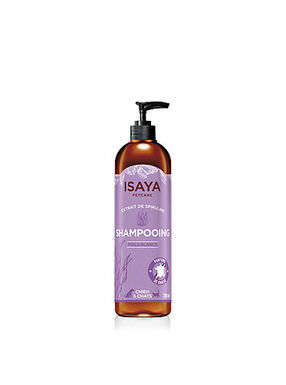 Isaya - Shampoing Poils Blancs pour Chien et Chat