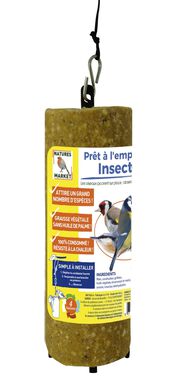 Natures Markets - Graisse Végétale aux Insectes pour Oiseaux du Ciel - 440g