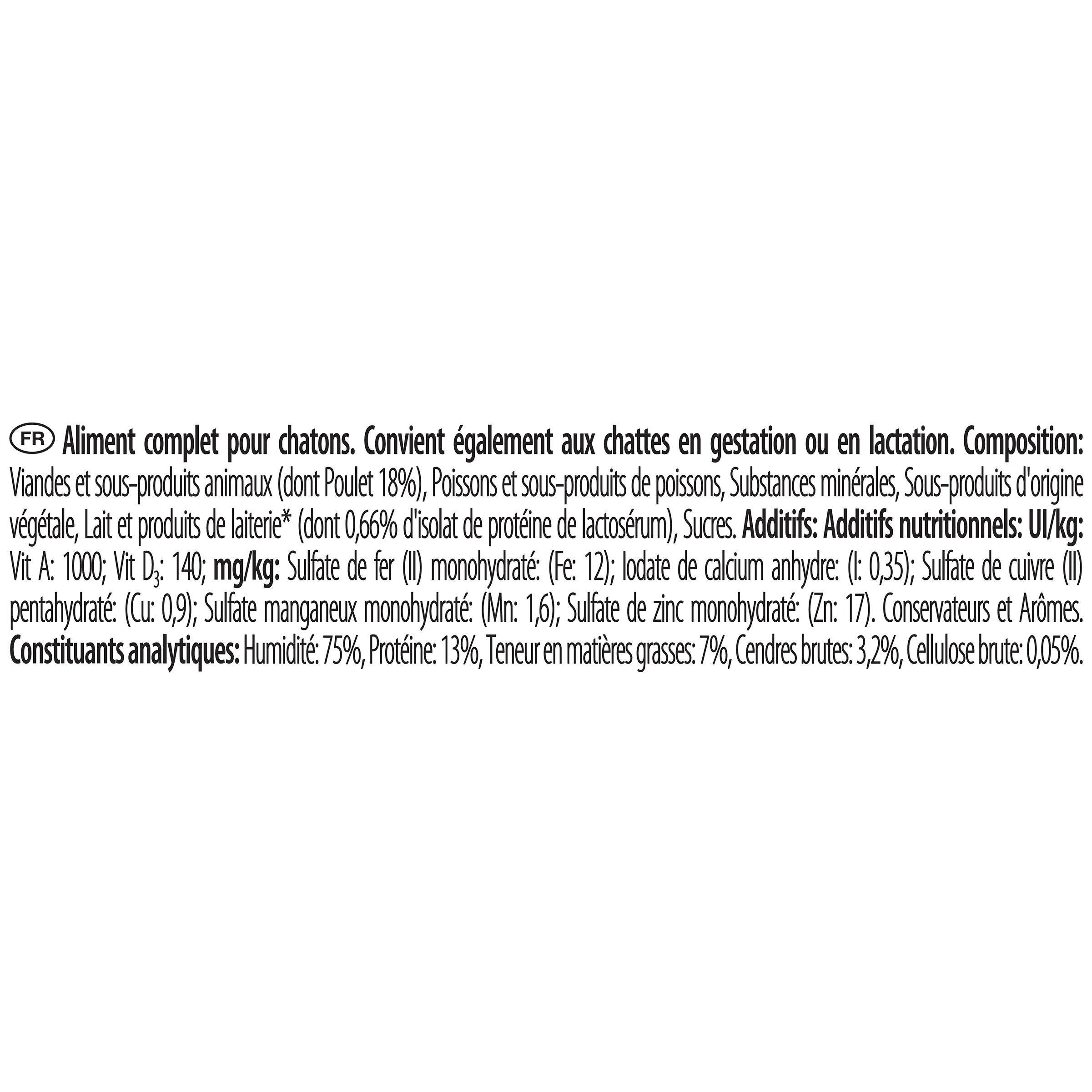 Pro Plan - P&acirc;t&eacute;e en Mousse Baby Kitten au Poulet pour Chaton - 85g Image num&eacute;ro 5