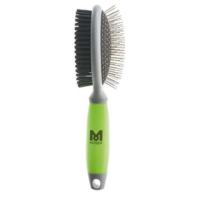 Moser - Brosse Double Face - 2 en 1 pour Chien et Chat Image num&eacute;ro 1