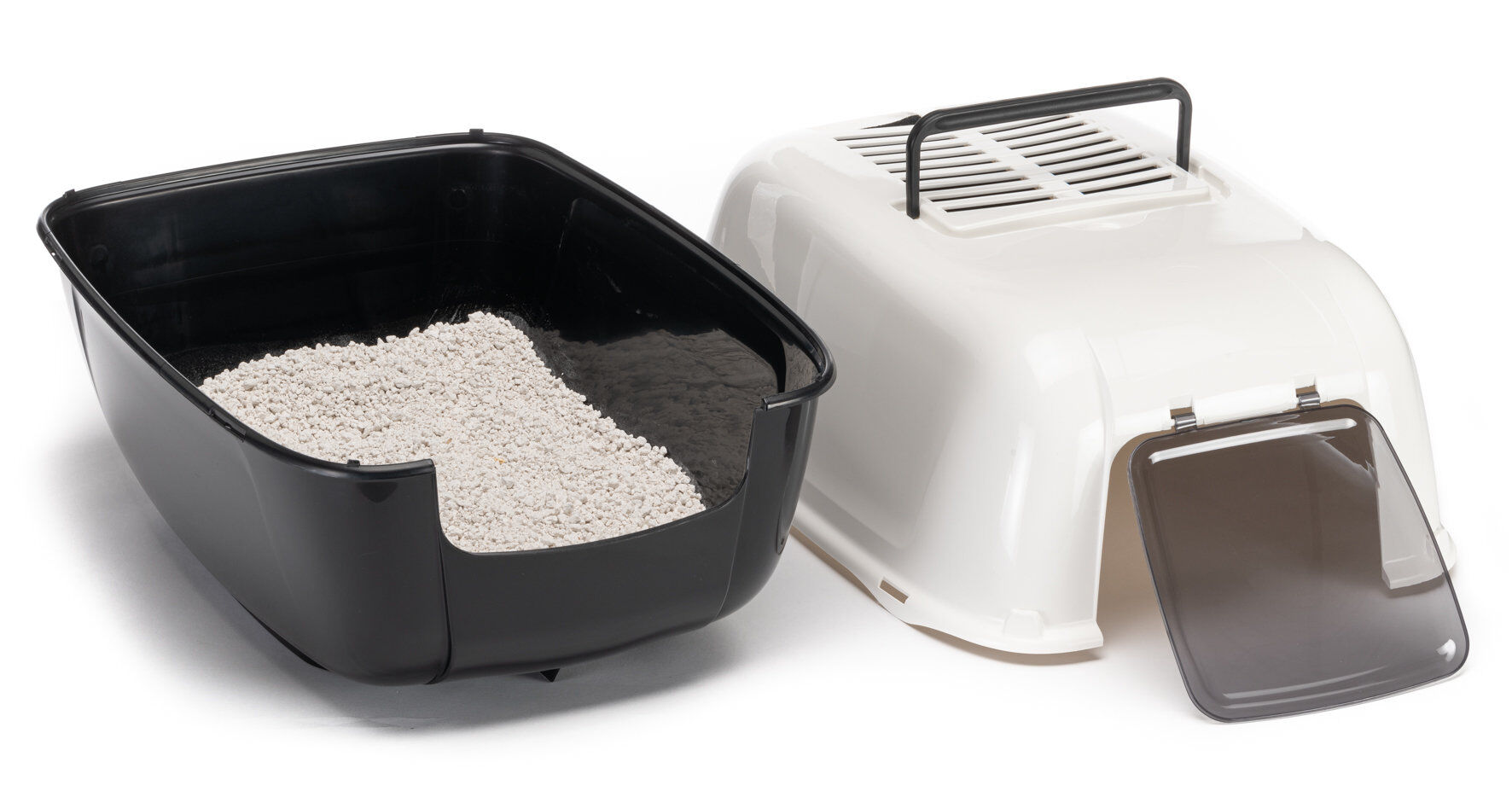 Ferplast - Maison de Toilettes Prima pour Chats - Noir Image num&eacute;ro 4