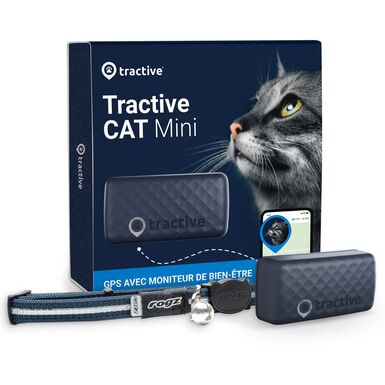 Tractive - Traceur GPS CAT mini pour Chats - 25g